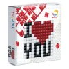 Barn Pixel Hobby Pixelhobby XL Startset – Love / I love you, 60×60 mm pixelplatta + 3×60 pixlar