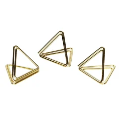 Panduro Hobby Placeringskortshållare i guld för bordsplacering 10 st 2,5×2,5 cm | Metalldekor