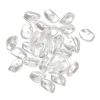 Panduro Jewellery Platta akrylpärlor med en look av sötvattenspärlor 10x8 mm 30 st | Akrylpärlor