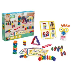 Plus-Plus BIG Learn To Build Activity – 130 stora bitar | Barn Byggleksaker