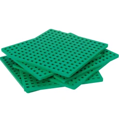 Plus-Plus 2 Green Baseplates | Barn Byggleksaker