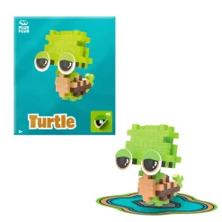Barn Plus-Plus Pets Turtle, kit med 29 bitar som blir till sköldpadda!