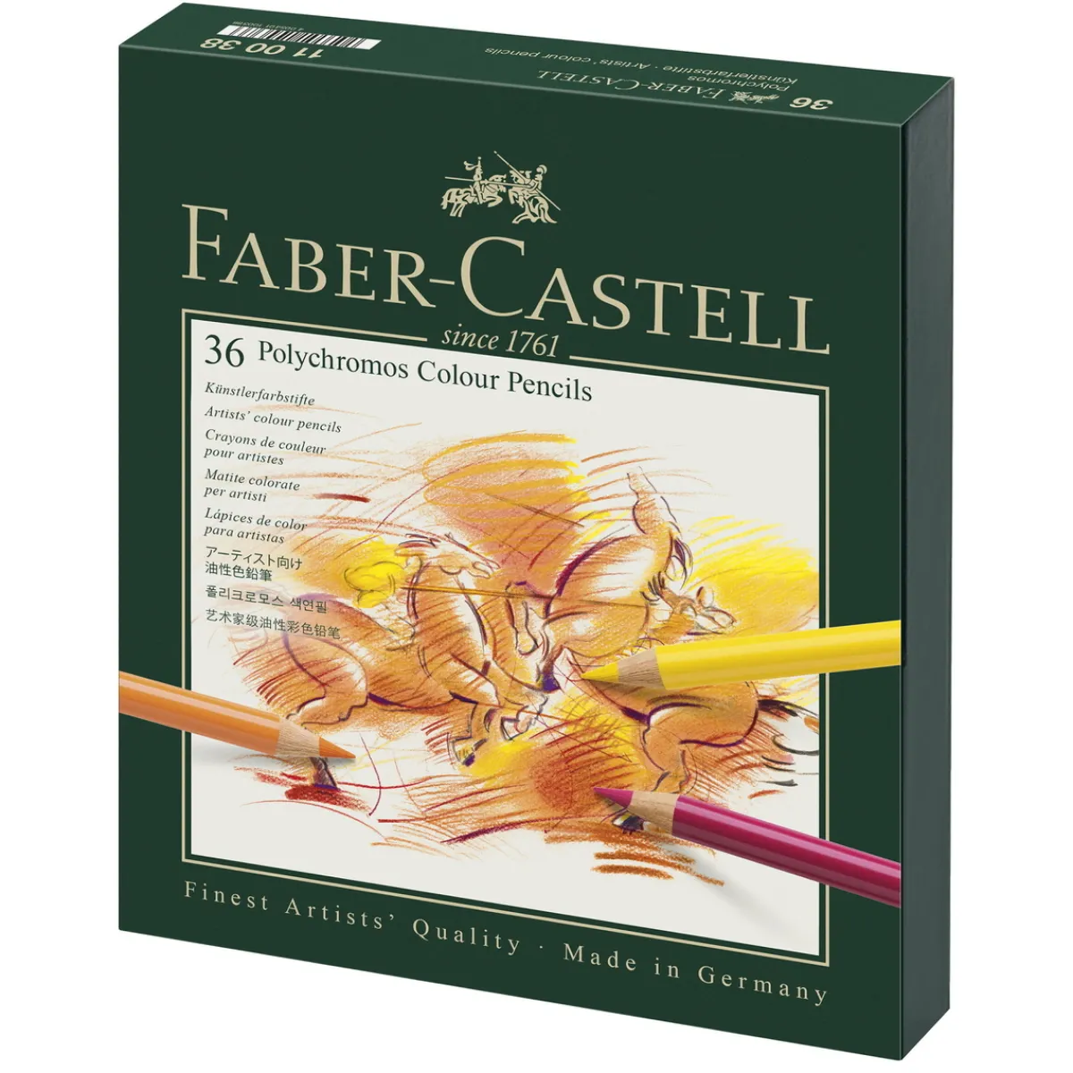 Faber-Castell Polychromos Studio Box 36st