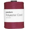 Panduro Hobby Polyestersnöre 200 meter, Ø3 mm, vinröd