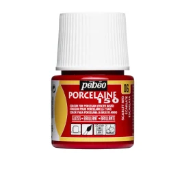 Pebeo Porslinsfärg 45 ml röd
