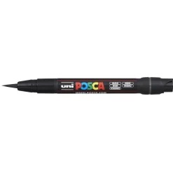 Posca Brush Black 1-10 mm
