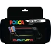 Posca bum bag black – svart magväska, 23×5×13 cm (tom) | Pennskrin & Pennfodral