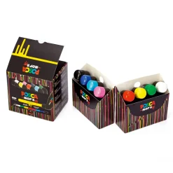 Posca Mop'R PCM-22 Squeeze Marker 8-pack | Tuschpennor & Markers