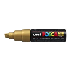 Posca PC-8K Gold 810 (8 mm broad tip / chisel) | Tuschpennor & Markers