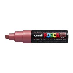Posca PC-8K Metallic Red 860 (8 mm broad tip / chisel) | Tuschpennor & Markers