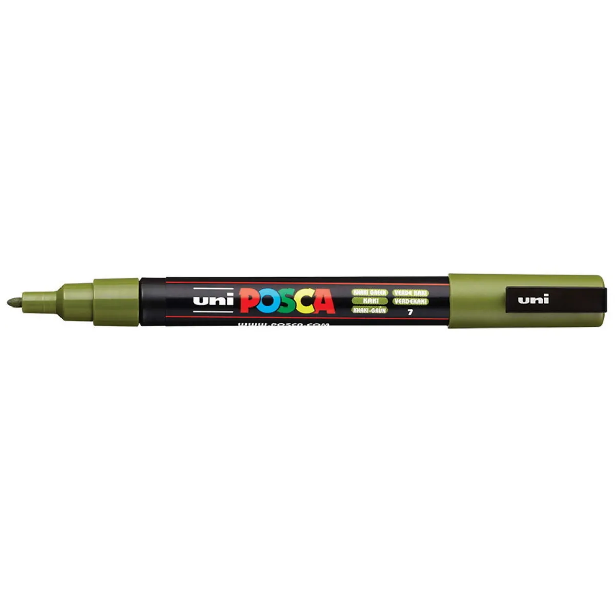 Posca PC-3M Khaki Green 07 (0,9-1,3 mm) | Tuschpennor & Markers
