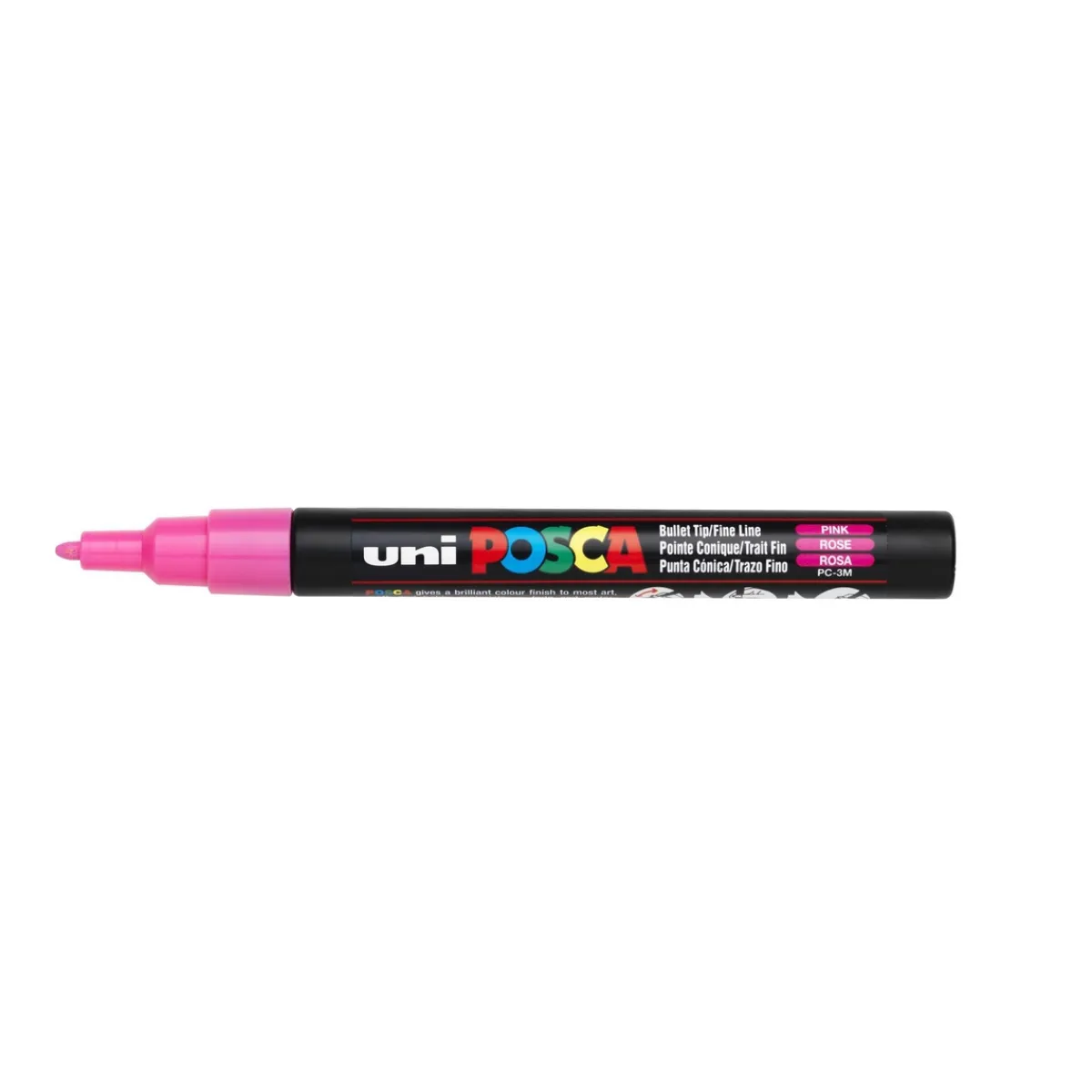 Posca PC-3M Pink 56 (0,9-1,3 mm) | Tuschpennor & Markers