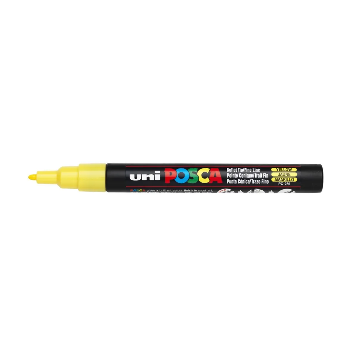 Posca PC-3M Yellow 44 (0,9-1,3 mm) | Tuschpennor & Markers