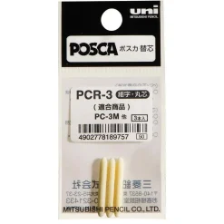 Posca replacement nibs PCR-3M, 3 st nya spetsar / extraspetsar till PCR-3M | Tillbehör & Refill