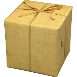 Panduro Hobby Presentpapper 10 meters rulle, 57 cm bred – guld | Present- & Julklappspapper