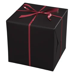 Panduro Hobby Presentpapper 10m svart | Present- & Julklappspapper
