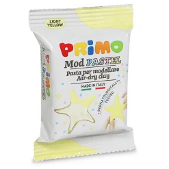 Barn Primo lufttorkande lera, pastellgul 250 g