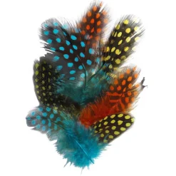 Panduro Hobby Pärlhönsfjäder 3-10 cm färgmix