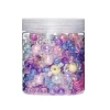 Panduro Hobby Pärlmix Bonbon – ca 310 st. pärlor (ca 50 stora och ca 250 små) | Barn Pärlor