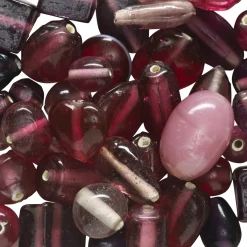 Panduro Jewellery Pärlmix glas rosa nyanser | Glaspärlor