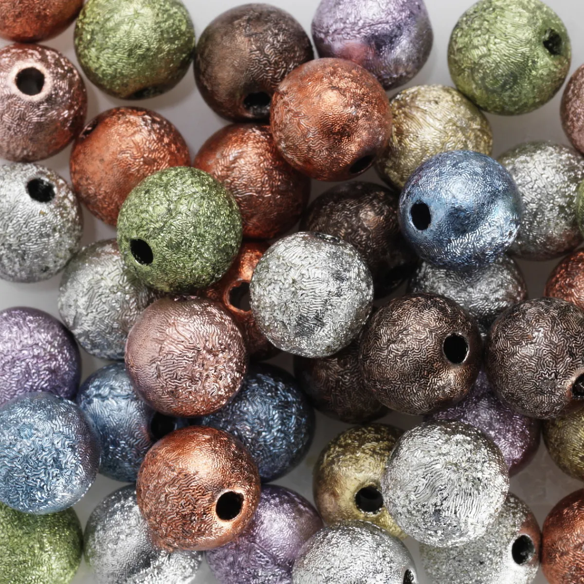 Panduro Jewellery Pärlor akryl glitter | Akrylpärlor