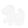 Panduro Iron Beads Pärlplatta Midi hund, 10×8,5 cm – för våra rörpärlor som är Ø5 mm | Barn Rörpärlor Midi