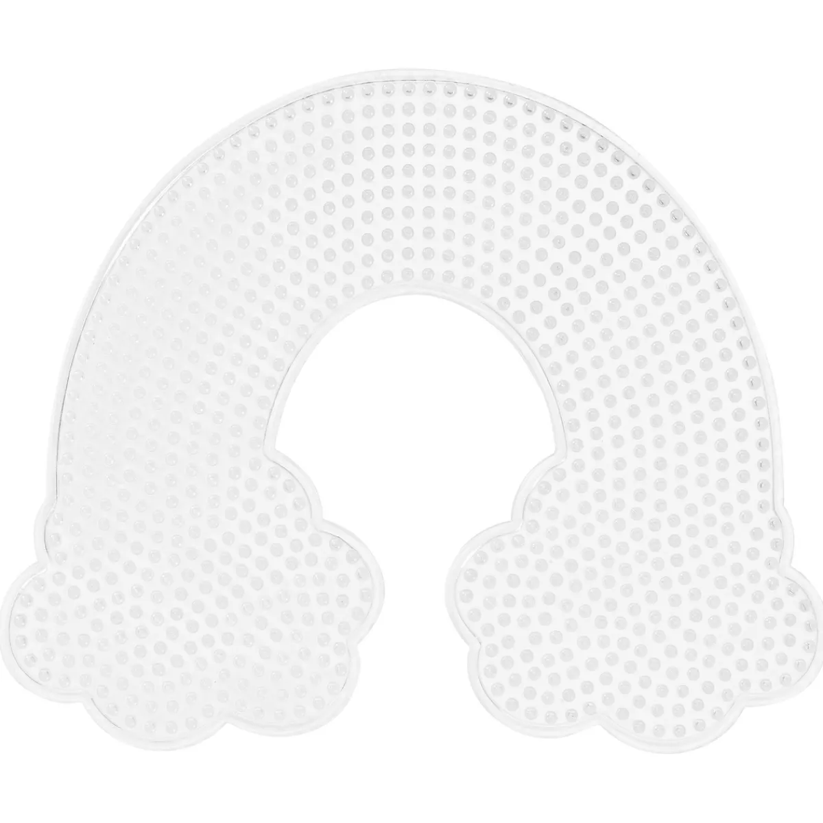 Barn Panduro Iron Beads Pärlplatta Midi regnbåge med moln, 20×16,5 cm – för våra rörpärlor som är Ø5 mm