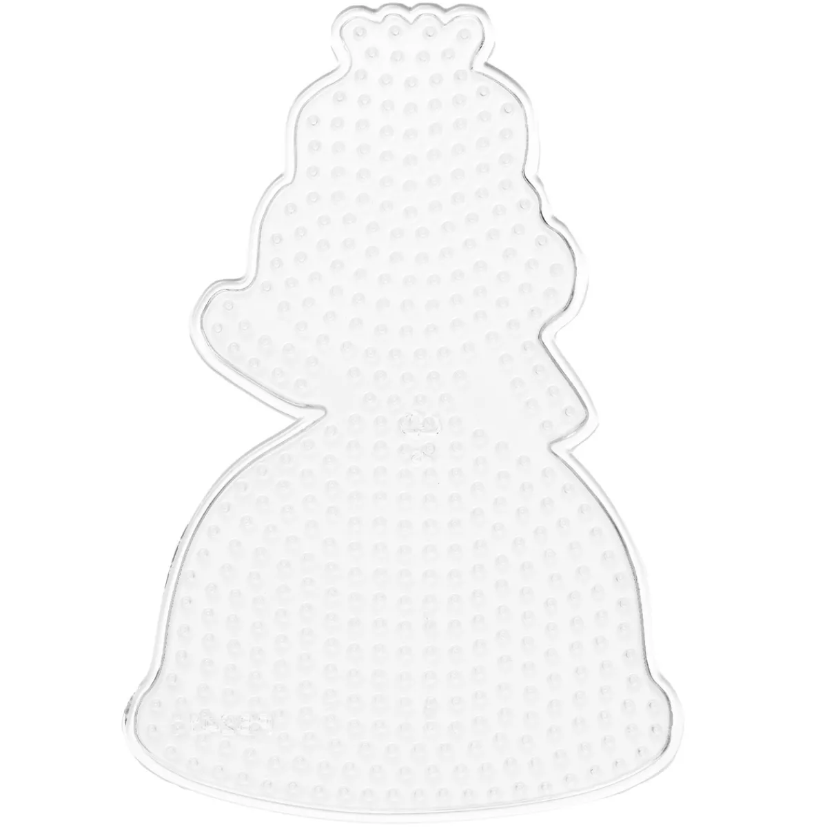 Barn Panduro Iron Beads Pärlplatta Midi stor prinsessa, 10,5×15,5 cm – för våra rörpärlor som är Ø5 mm
