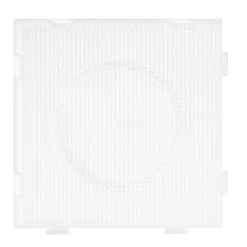 Panduro Iron Beads Pärlplatta Mini stor kvadrat, 14×14 cm – för våra Mini-rörpärlor som är Ø2,5 mm | Barn Rörpärlor Mini