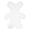 Barn Panduro Iron Beads Pärlplatta XL nalle, 15,5×19,3 cm – för våra XL-rörpärlor som är Ø9 mm