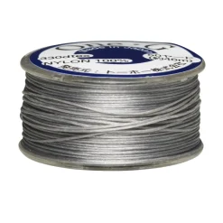 TOHO Beads Japan Pärltråd TOHO silver, 46 meter – 0,2 millimeter i diameter | Nylontråd