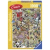 Barn Ravensburger Pussel Comic Hollywood 1000