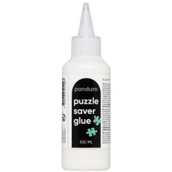 Panduro Hobby Puzzle Saver Glue, 100 ml pussellim som låter dig limma samman pussel | Speciallim