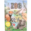 Barn TOPModel Pysselbok Create your zoo, massor av fina djur! 22×30 cm, 24 sidor +410 stickers