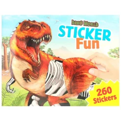 Dino World Pysselbok Sticker Fun – dinosaurier och 260 klistermärken! | Barn Målar- & Pysselböcker