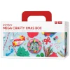 Barn Panduro Hobby Pyssellåda Mega Crafty Xmas Box, otroligt mycket roligt julpyssel!