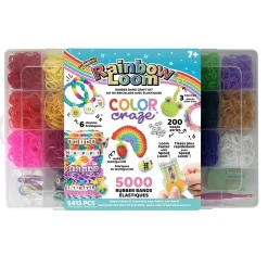Rainbow Loom Color Craze, 5000 Looms + armbandsverktyg, pärlor, charms | Barn Rainbow Loom & Tillbehör