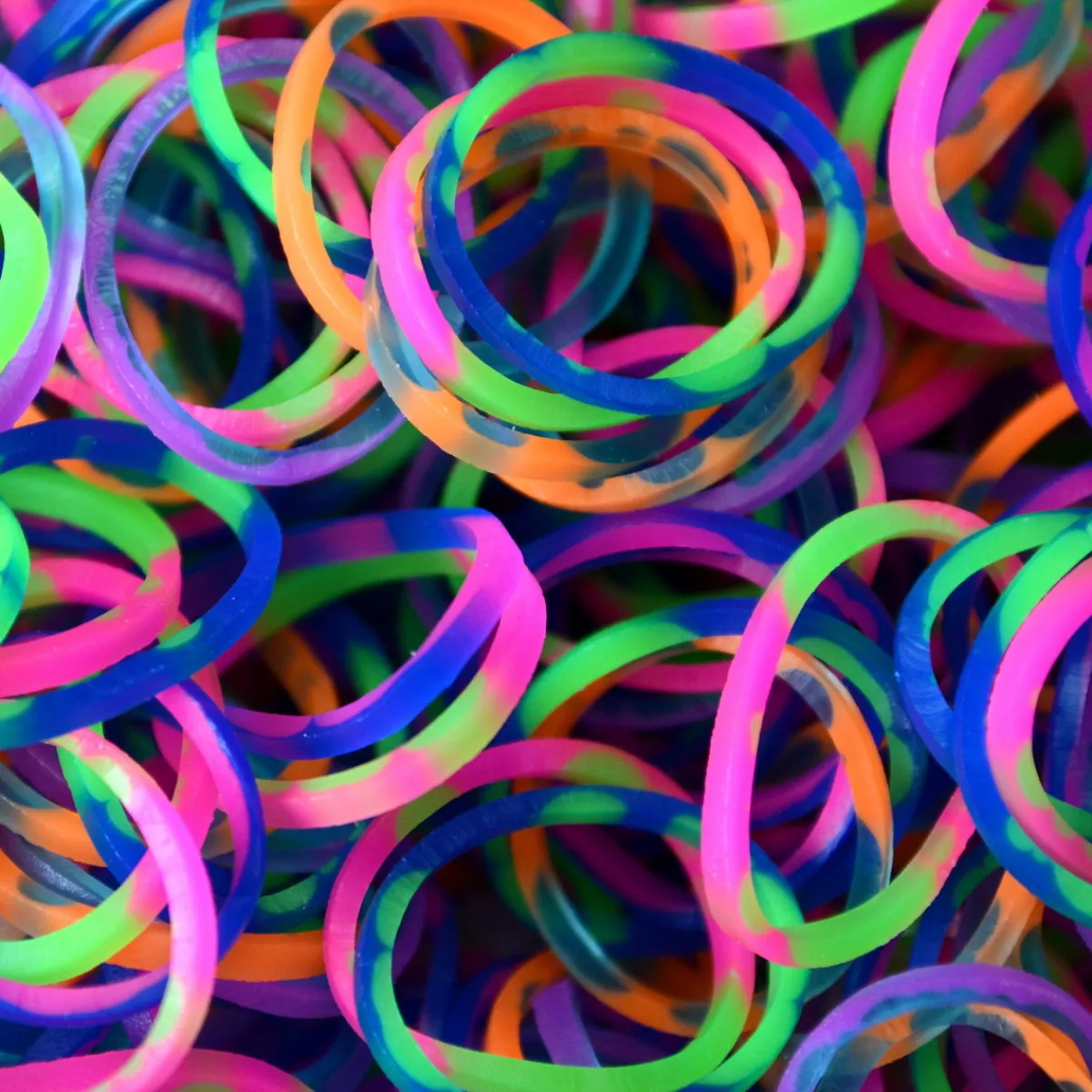 Rainbow Loom 600 st. Tie-Dye | Barn Rainbow Loom & Tillbehör