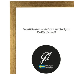 G1 Galleriet Ram 2A Guld 24x30cm | Ramar