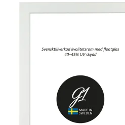 G1 Galleriet Ram 2D Vit 10x15cm | Ramar