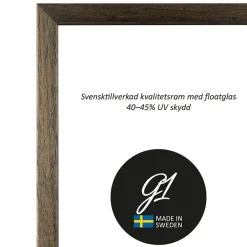 G1 Galleriet Ram 2i Brun 10x15cm