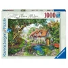 Ravensburger pussel – Flower Hill Lane. 1000 bitar, 70×50 cm. | Barn Pussel