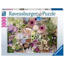 Barn Ravensburger pussel – Magnificent Flower Love. 1000 bitar, 70×50 cm.