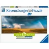 Barn Ravensburger pussel – Mysterious Rainbow Panorama. 1000 bitar, 98×38 cm.