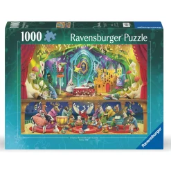 Barn Ravensburger pussel – Snow White and the 7 Gnomes. 1000 bitar, 70×50 cm.