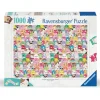 Barn Ravensburger pussel – Squishmallows Collage. 1000 bitar, 70×50 cm.