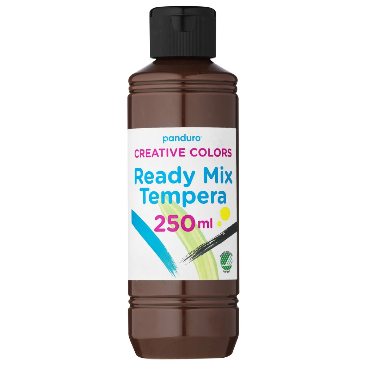 Creative Colors Ready Mix tempera 250ml brun | Barn Barnfärg