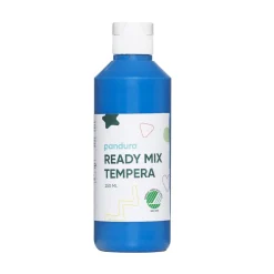 Barn Panduro Hobby Ready Mix Tempera, svanenmärkt hobbyfärg för barn 250 ml, blå