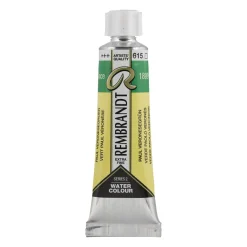 Rembrandt akvarellfärg 10 ml tub – Emerald Green 615 | Akvarell- & Vattenfärger