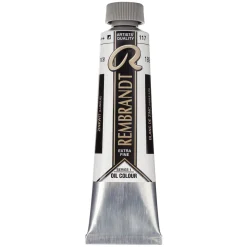 Rembrandt oljefärg 40 ml Zinc White (Linseed oil) - 117 | Oljefärger